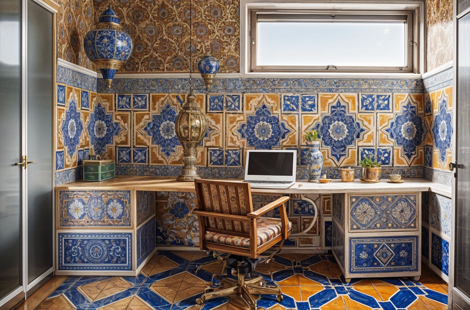 Moroccan Home Office