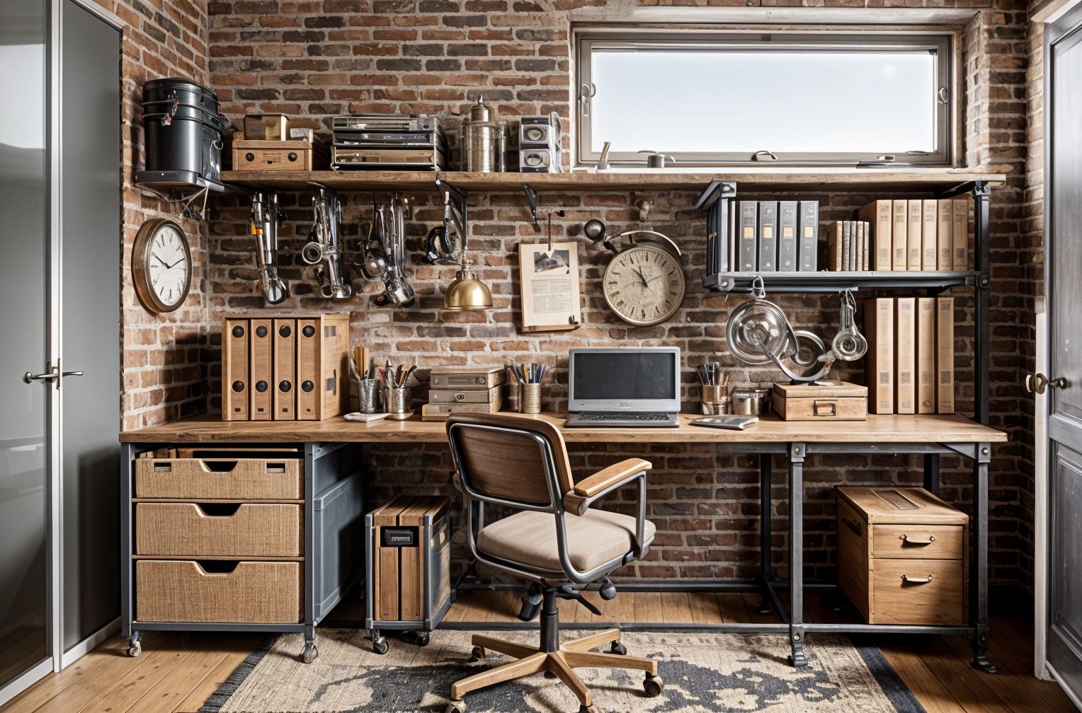Steampunk Home Office