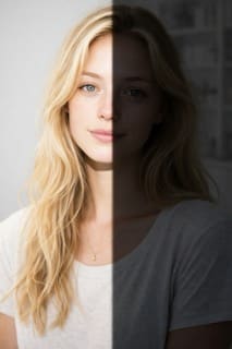 Split lighting