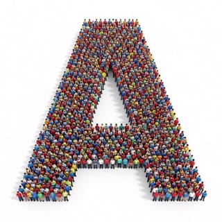 Crowd of Mini People